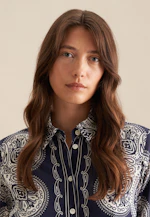 Robe Impression sur tissu in Bleu Foncé |  Seidensticker Onlineshop