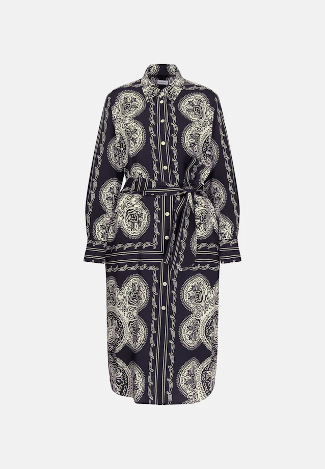 Robe Impression sur tissu in Bleu Foncé |  Seidensticker Onlineshop