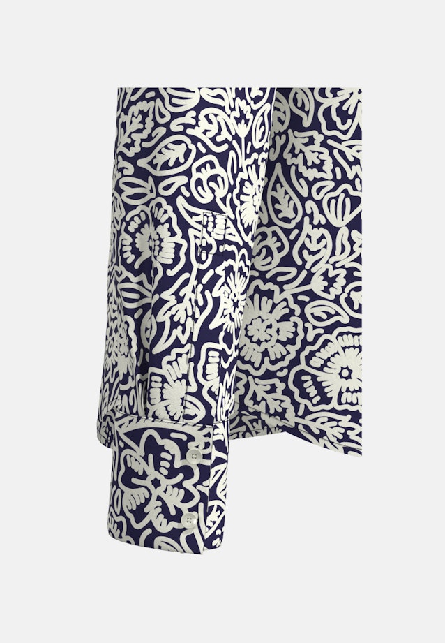 Hemdbluse Floral in Dunkelblau |  Seidensticker Onlineshop