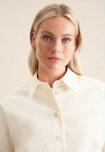 Chemisier chemise Uni in Ecru |  Seidensticker Onlineshop