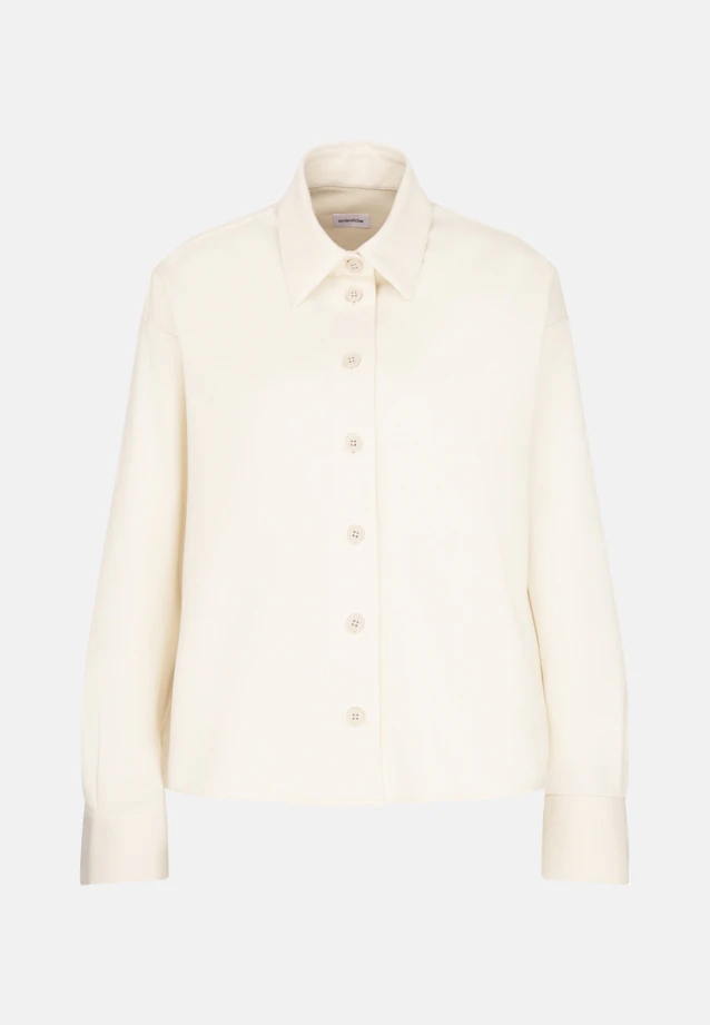 Chemisier chemise Uni in Ecru |  Seidensticker Onlineshop