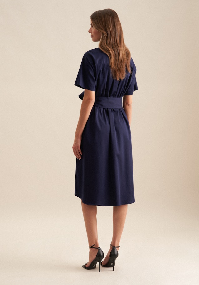 Kleid Uni in Dunkelblau | Seidensticker Onlineshop