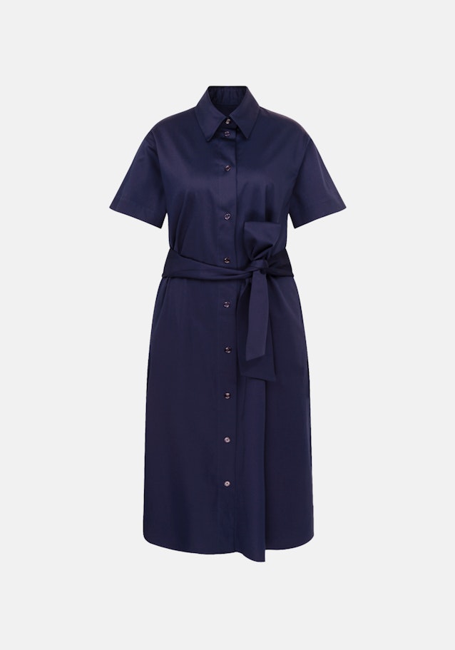 Kleid Uni in Dunkelblau | Seidensticker Onlineshop