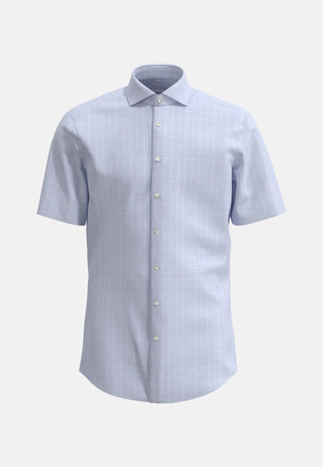 Regular Business shirt Check in Light Blue |  Seidensticker Onlineshop