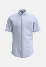 Regular Chemise d'affaires carreaux in Bleu Clair |  Seidensticker Onlineshop