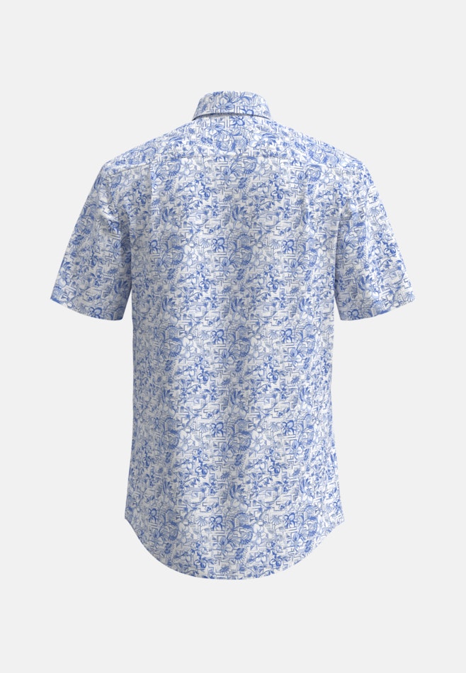 Regular Business Hemd Floral in Hellblau | Seidensticker Onlineshop