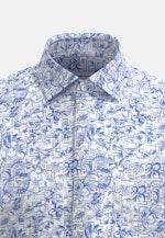 Regular Business Hemd Floral in Hellblau |  Seidensticker Onlineshop