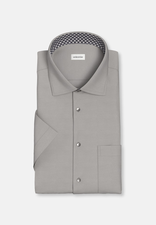 Regular Business Hemd Uni in Grau |  Seidensticker Onlineshop