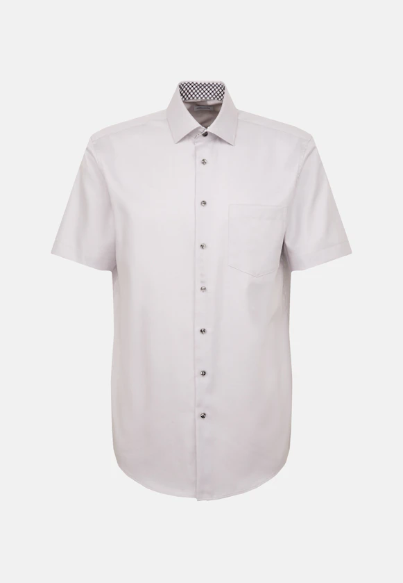 Regular Business Hemd Uni in Grau |  Seidensticker Onlineshop