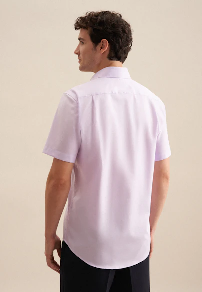 Regular Business Hemd Uni in Lila |  Seidensticker Onlineshop