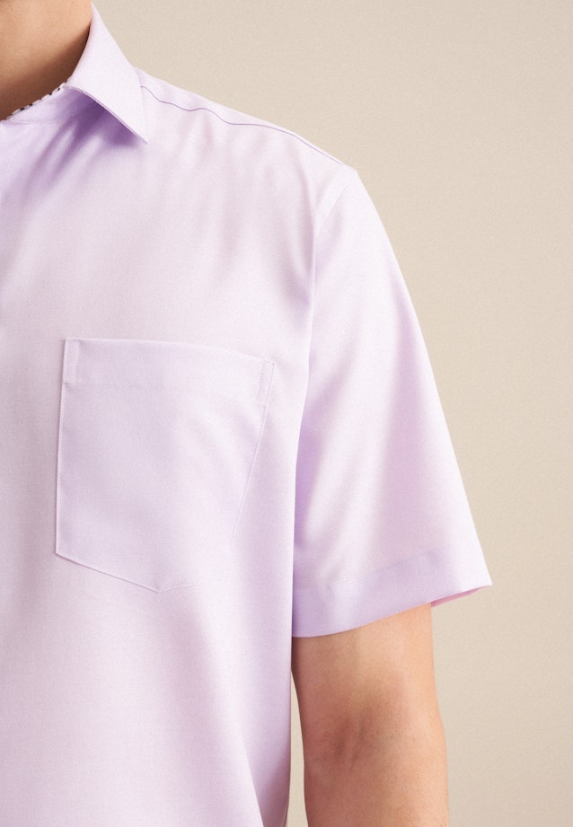 Regular Business shirt Uni in Purple |  Seidensticker Onlineshop