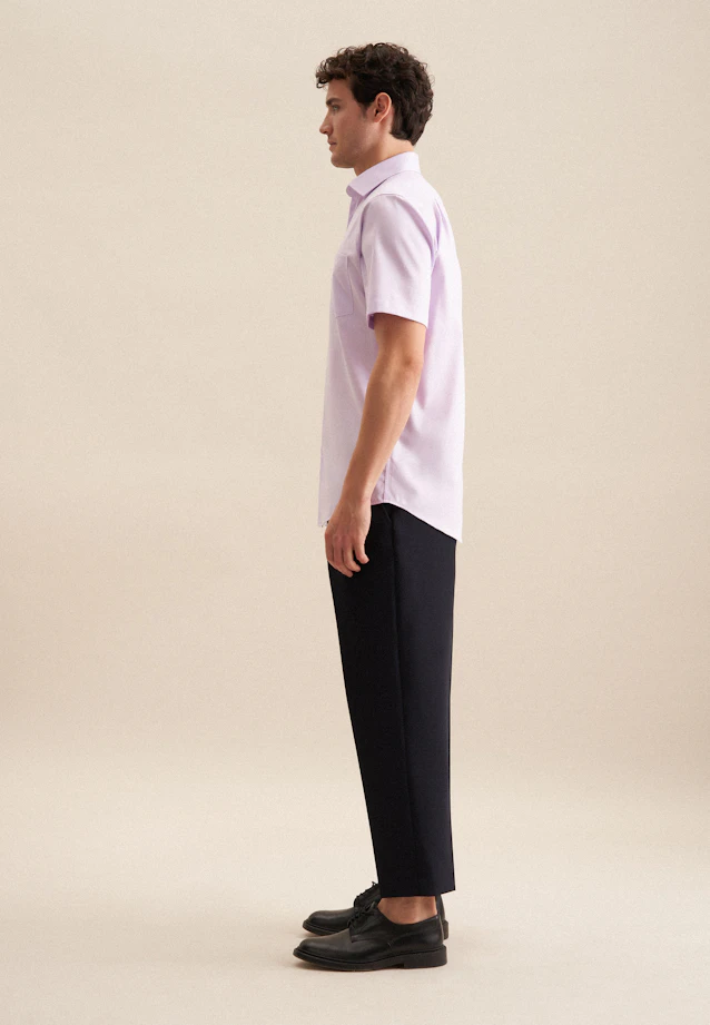 Regular Business Hemd Uni in Lila |  Seidensticker Onlineshop