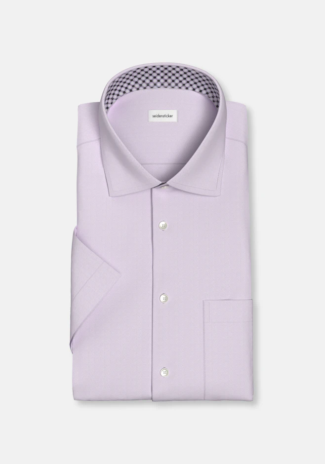Regular Business Hemd Uni in Lila | Seidensticker Onlineshop