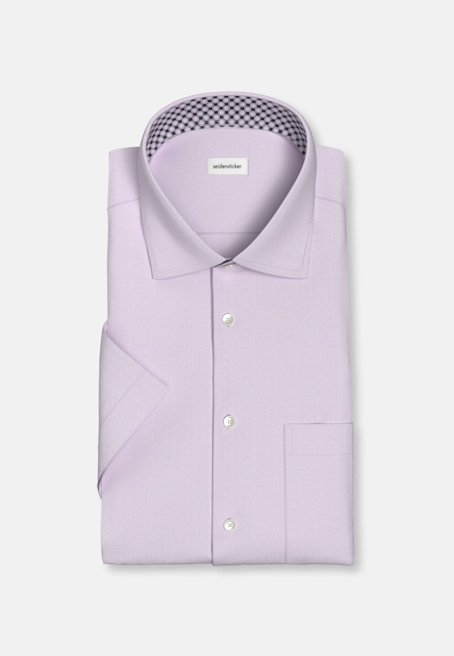 Regular Business Hemd Uni in Lila | Seidensticker Onlineshop