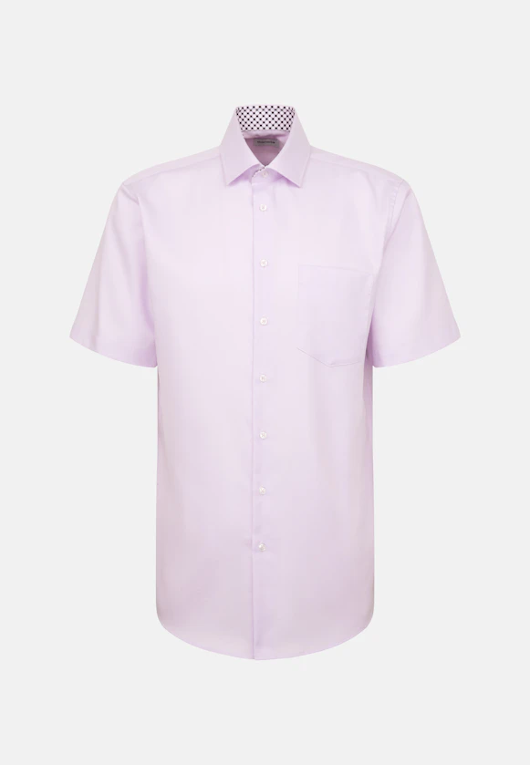 Regular Business Hemd Uni in Lila |  Seidensticker Onlineshop