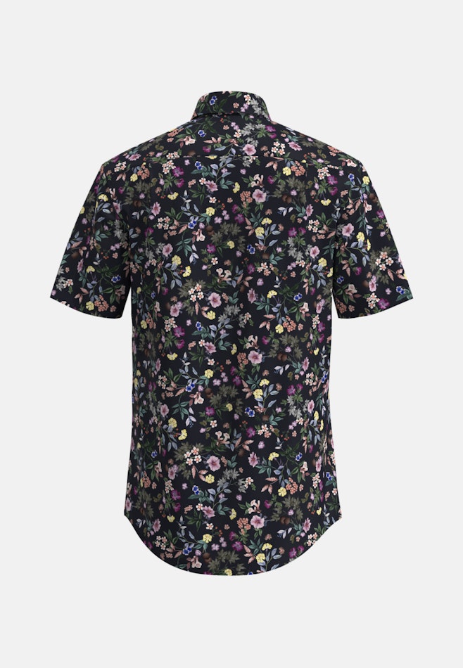 Regular Business Hemd Floral in Grau | Seidensticker Onlineshop