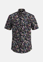 Regular Business shirt Floral in Grey |  Seidensticker Onlineshop
