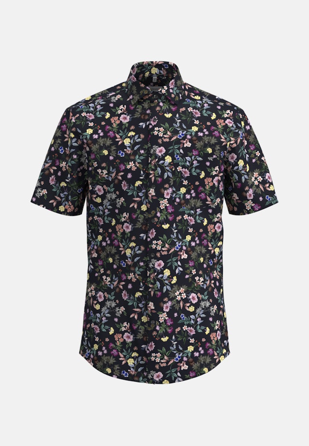 Regular Business Hemd Floral in Grau |  Seidensticker Onlineshop