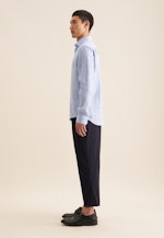 Regular Chemise d'affaires Uni in Bleu Clair |  Seidensticker Onlineshop