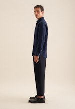Regular Business shirt Uni in Dark Blue |  Seidensticker Onlineshop