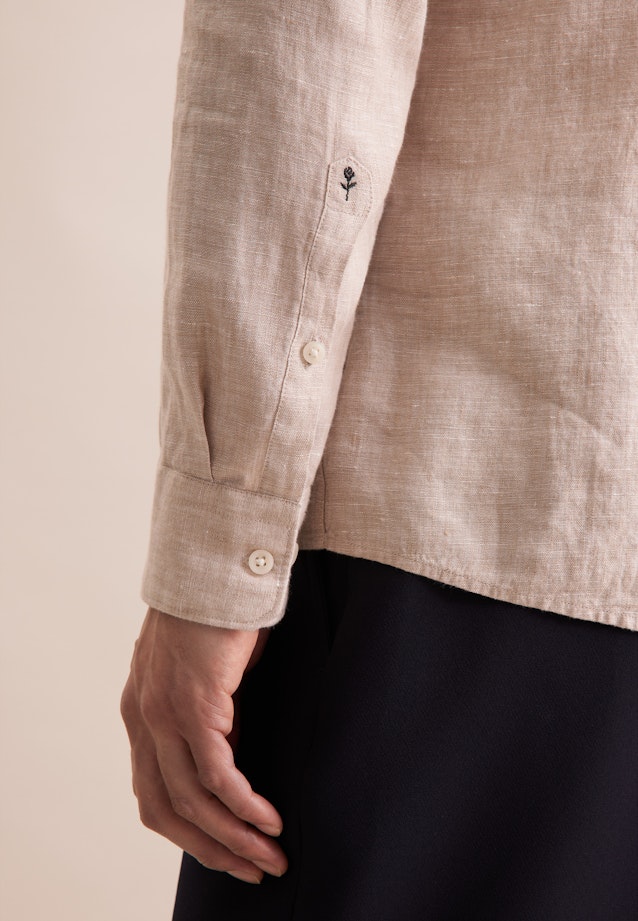 Regular Chemise d'affaires Uni in Beige |  Seidensticker Onlineshop