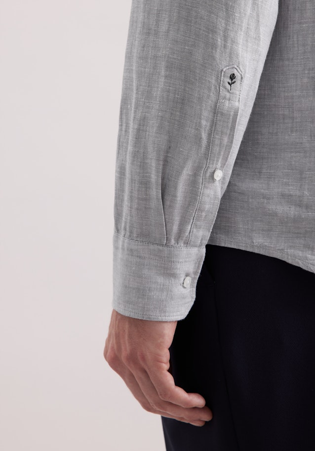 Regular Business Hemd Uni in Grau | Seidensticker Onlineshop