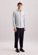 Regular Chemise d'affaires Uni in Gris |  Seidensticker Onlineshop