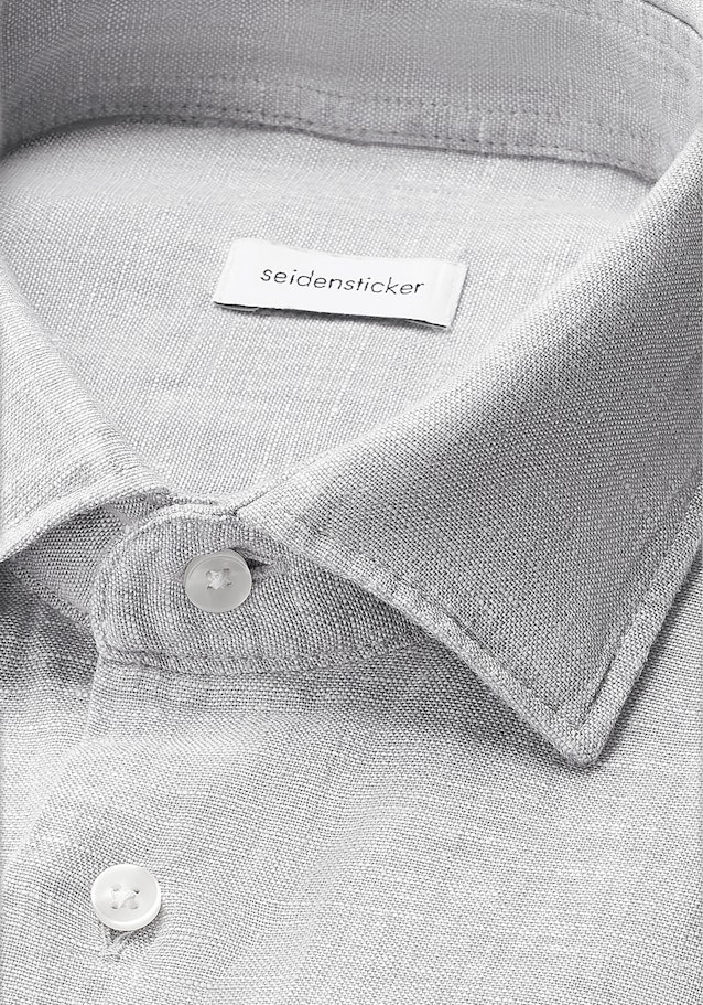 Regular Chemise d'affaires Uni in Gris | Seidensticker Onlineshop