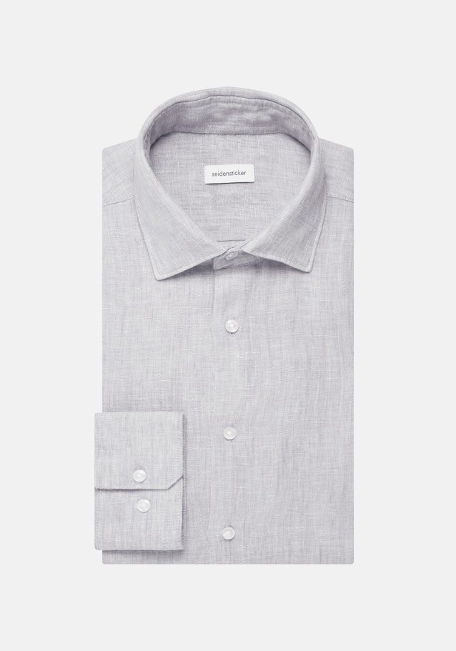 Regular Business Hemd Uni in Grau | Seidensticker Onlineshop