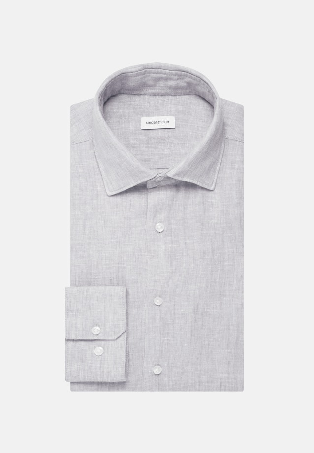 Regular Business Hemd Uni in Grau |  Seidensticker Onlineshop