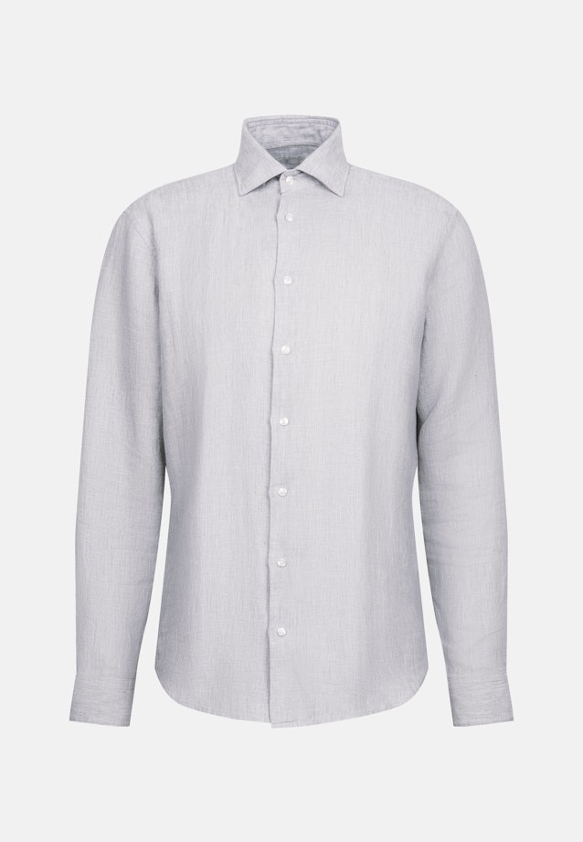 Regular Business Hemd Uni in Grau |  Seidensticker Onlineshop