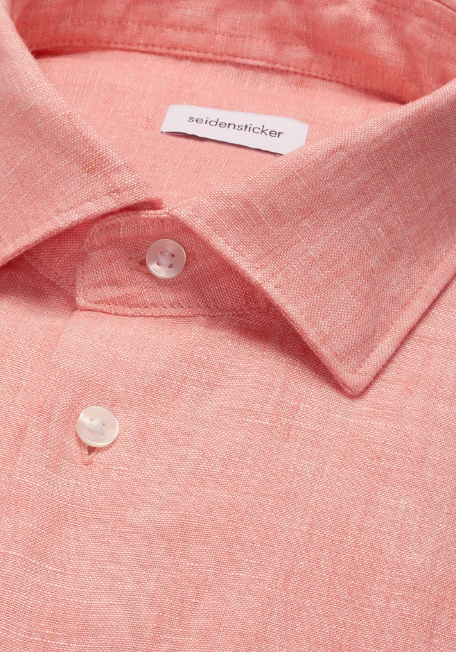 Regular Business shirt Uni in Orange | Seidensticker online shop
