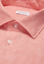 Regular Chemise d'affaires Uni in Orange |  Seidensticker Onlineshop