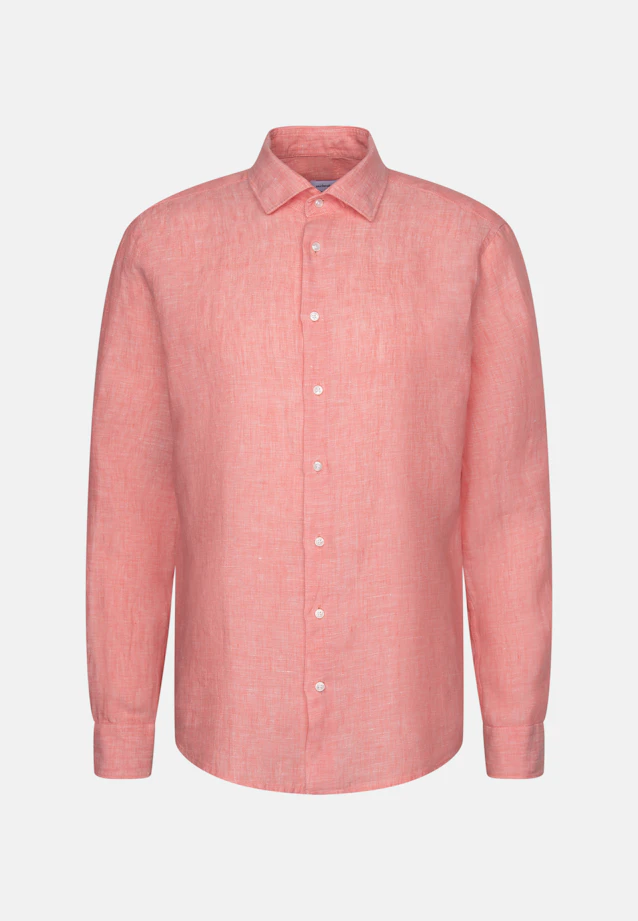 Regular Business Hemd Uni in Orange |  Seidensticker Onlineshop