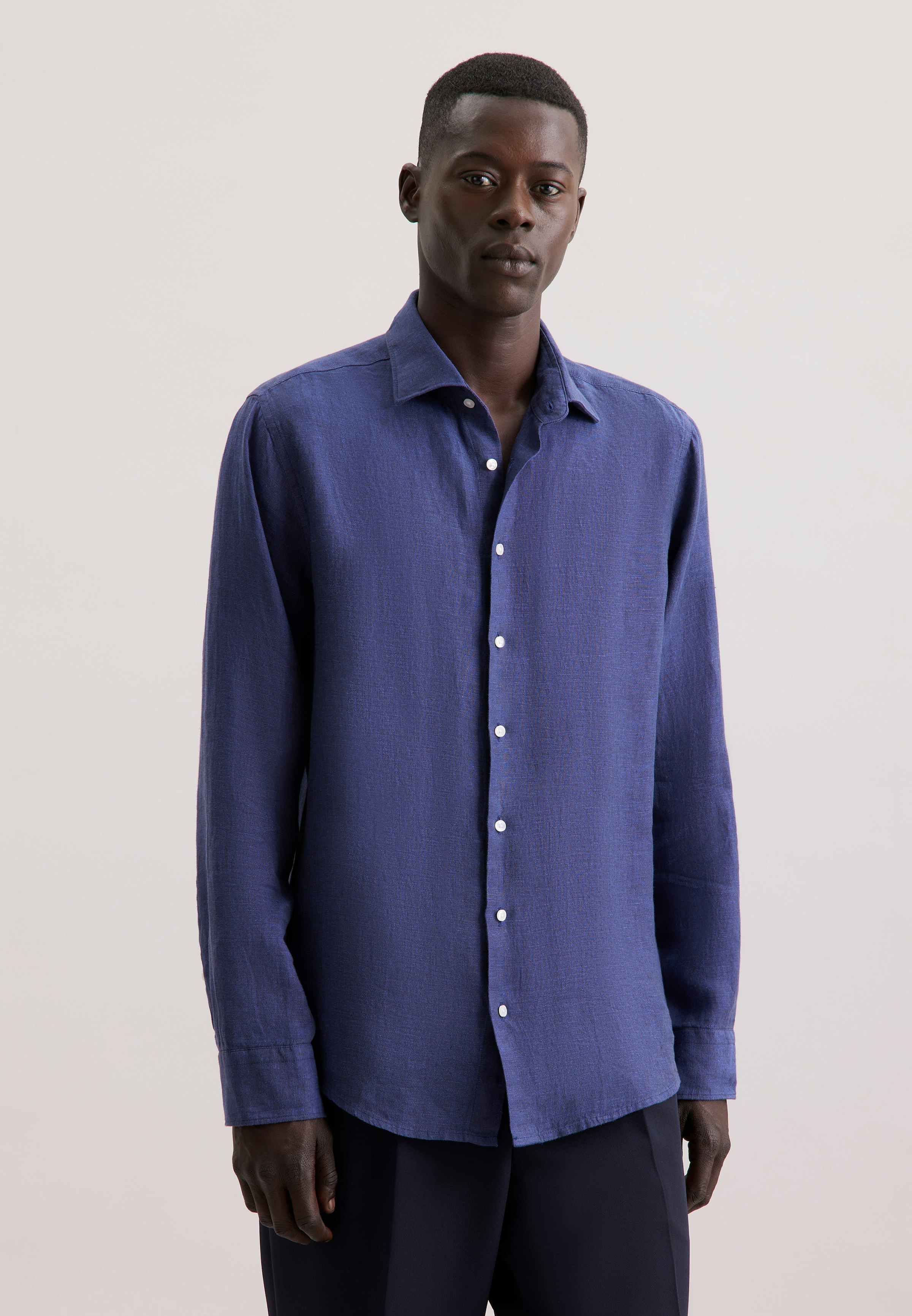 Regular Chemise d'affaires Uni