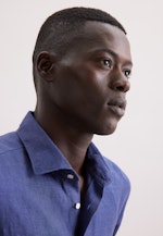 Regular Business shirt Uni in Medium Blue |  Seidensticker Onlineshop