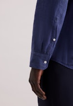 Regular Business Hemd Uni in Middelmatig Blauw |  Seidensticker Onlineshop