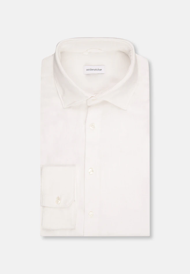Regular Chemise d'affaires Uni dans Blanc | Boutique en ligne Seidensticker
