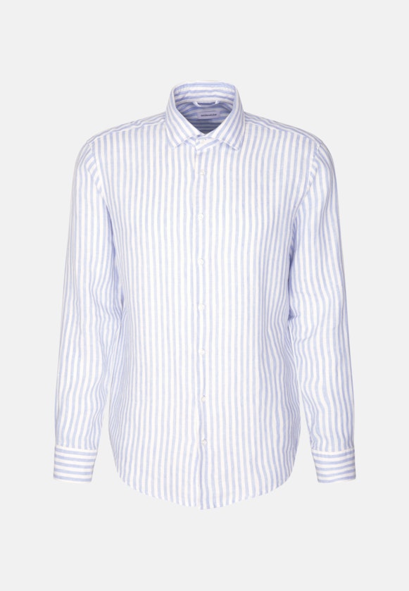 Regular Business shirt Stripe in Light Blue |  Seidensticker Onlineshop