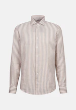 Regular Business Hemd Streifen in Beige |  Seidensticker Onlineshop