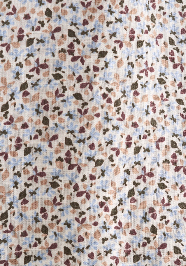 Regular Business Hemd Druck in Beige | Seidensticker Onlineshop