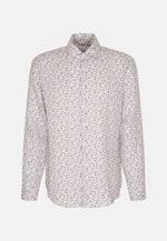 Regular Business Hemd Druck in Beige |  Seidensticker Onlineshop