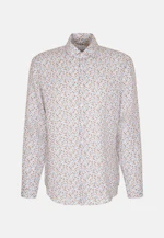 Regular Business Hemd Druck in Beige |  Seidensticker Onlineshop
