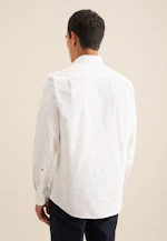 Regular Casual shirt Uni in Weiß |  Seidensticker Onlineshop