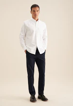 Regular Casual Hemd Uni in Weiß |  Seidensticker Onlineshop