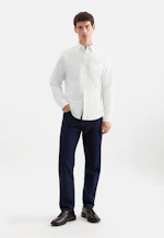Regular Casual Hemd Uni in Weiß |  Seidensticker Onlineshop
