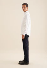 Regular Casual shirt Uni in Weiß |  Seidensticker Onlineshop