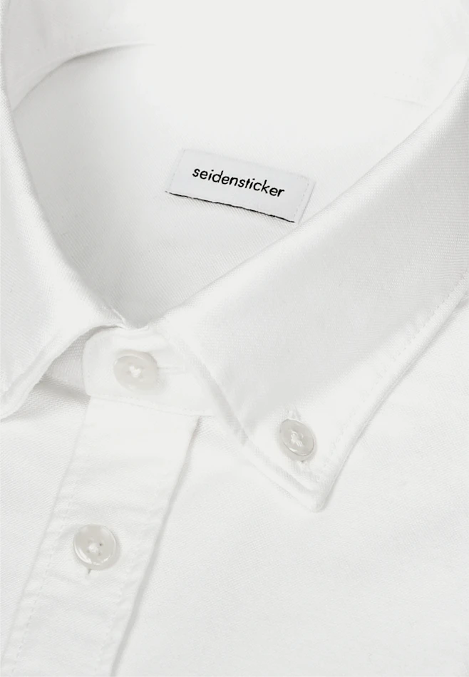 Regular Casual Hemd Uni in Weiß | Seidensticker Onlineshop