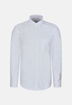 Regular Casual Hemd Uni in Weiß |  Seidensticker Onlineshop