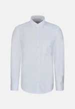 Regular Casual Hemd Uni in Weiß |  Seidensticker Onlineshop